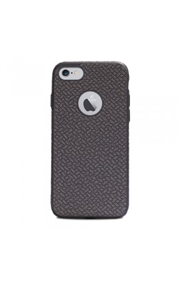 FitCase Wicker Style iPhone 7-8 Silikon Arka Kapak Gri…