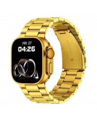 FitSmart G9 Ultra Pro Fendior Watch Akıllı Saat 49mm Gold
