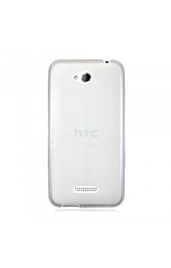 HTC Desire 616 Kılıf Soft Silikon Şeffaf Arka Kapak…