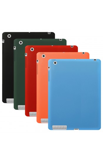 iPad 2/3/4 9.7" Kılıf FitCase Evo Silikon Arka Kapak…