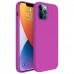 iPhone 12 Pro Max Kılıf FitCase PremiumS Silikon Arka Kapak