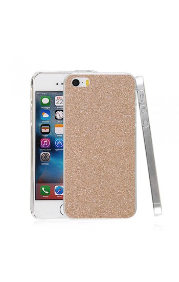 iPhone 4/4S Simli Arka Kapak Gold…