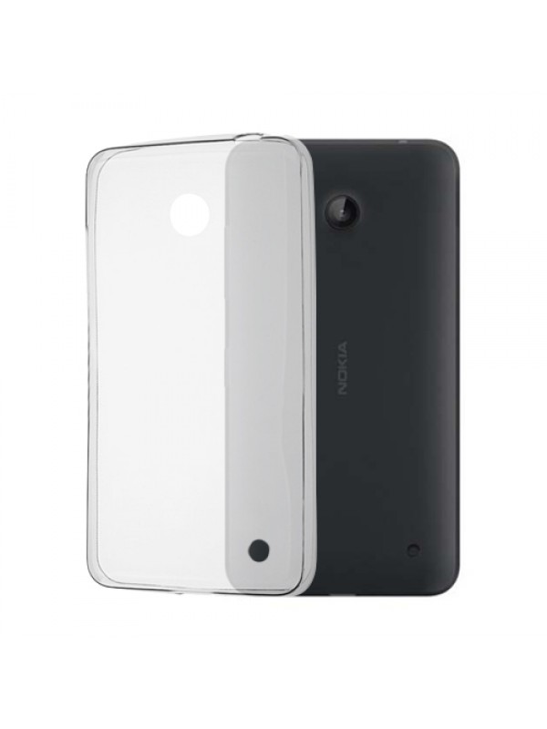 Nokia Lumia 630 Kılıf Soft Silikon Şeffaf Arka Kapak…