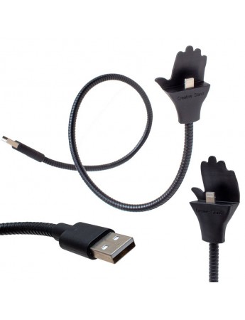 Powermaster 1668 Lightning-USB Girişli Akrobatik Telefon Tutucu