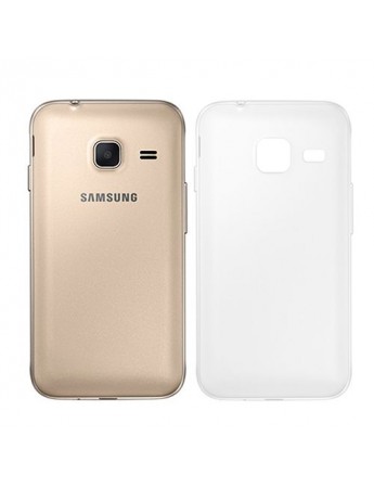 Samsung Galaxy J1 Mini (J105) Kılıf Soft Silikon Şeffaf Arka Kapak