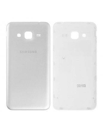 Samsung Galaxy J3 J300 Arka Kapak Batarya Pil Kapağı - Beyaz