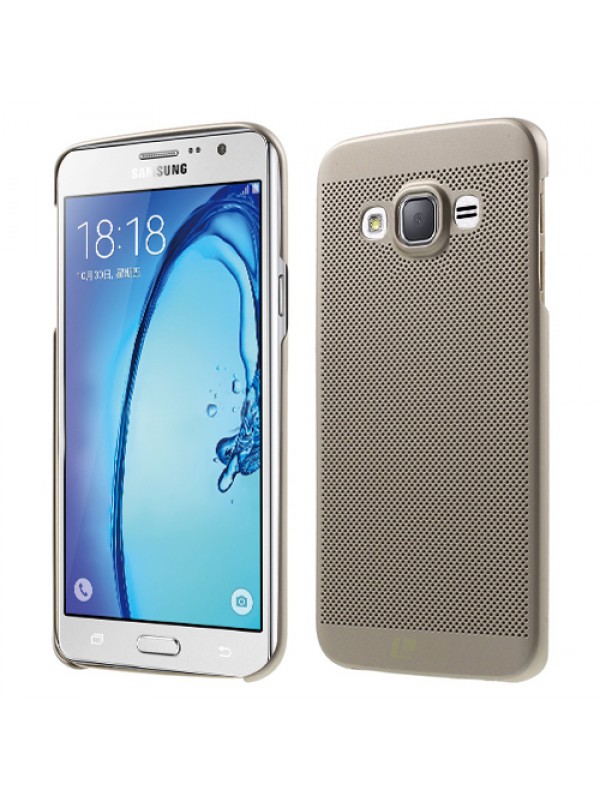 Samsung Galaxy On5 (G5520) Loopee Point Sert Arka Kapak Gold…