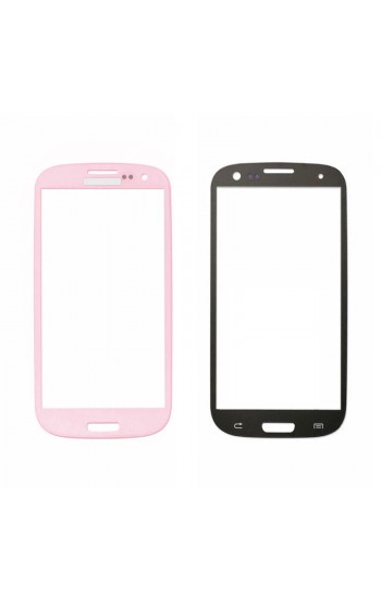 Samsung Galaxy S3 I9300 Ön Cam Dokunmatik Lensi - Pembe…