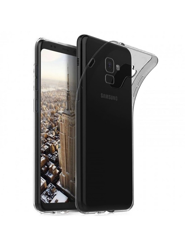 Samsung Galaxy S9 Plus Kılıf Soft Silikon Şeffaf-Siyah Arka Ka…