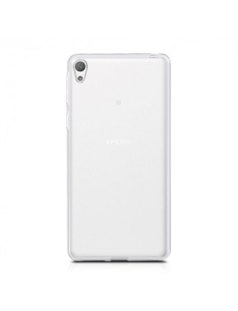 Sony Xperia E5 Kılıf Soft Silikon Şeffaf Arka Kapak