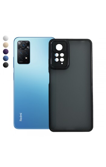 Xiaomi Redmi Note 12 Pro Kılıf Freya Lazer Lens Kamera Çerçeveli Silik…